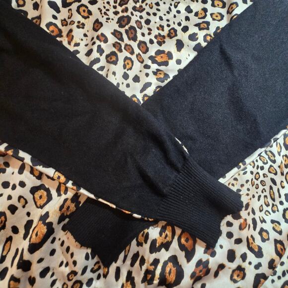 NWT Sione Leopard and Sweater top - Picture 8 of 9